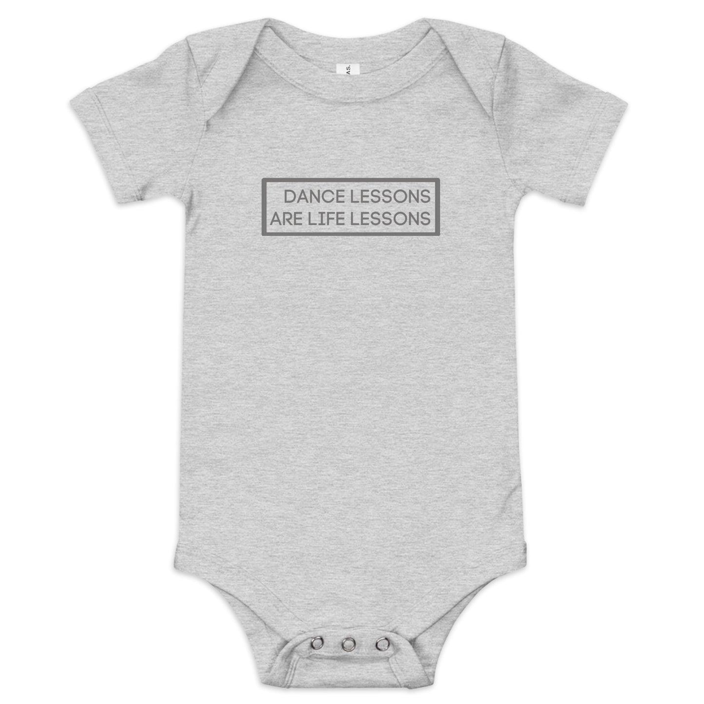 Dance Lessons Baby Onesie