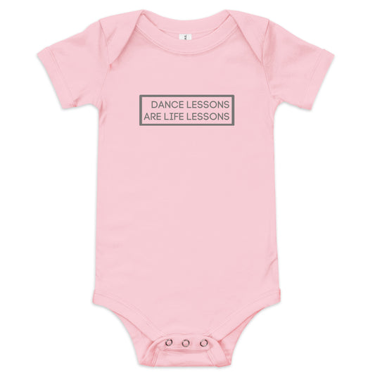 Dance Lessons Baby Onesie