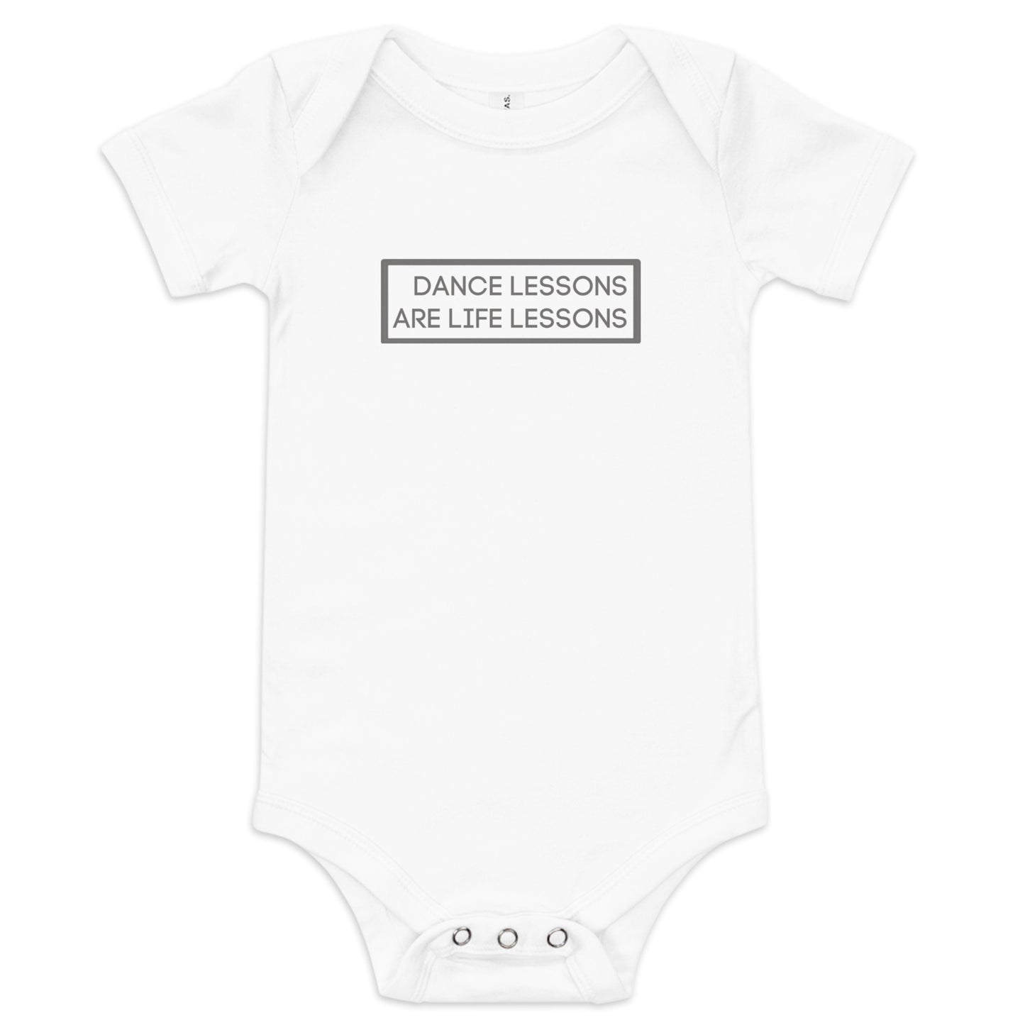 Dance Lessons Baby Onesie