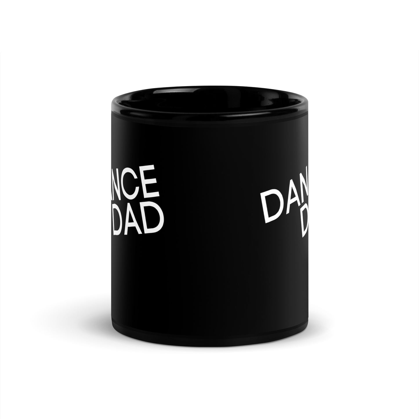 Dance Dad Black Mug