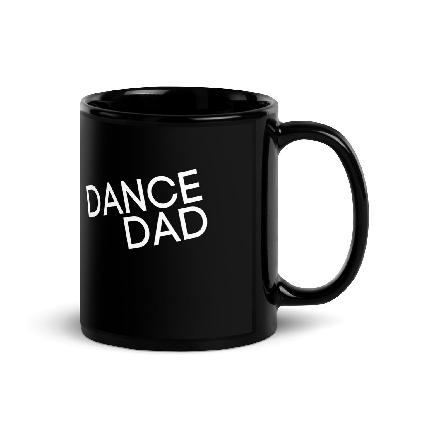 Dance Dad Black Mug