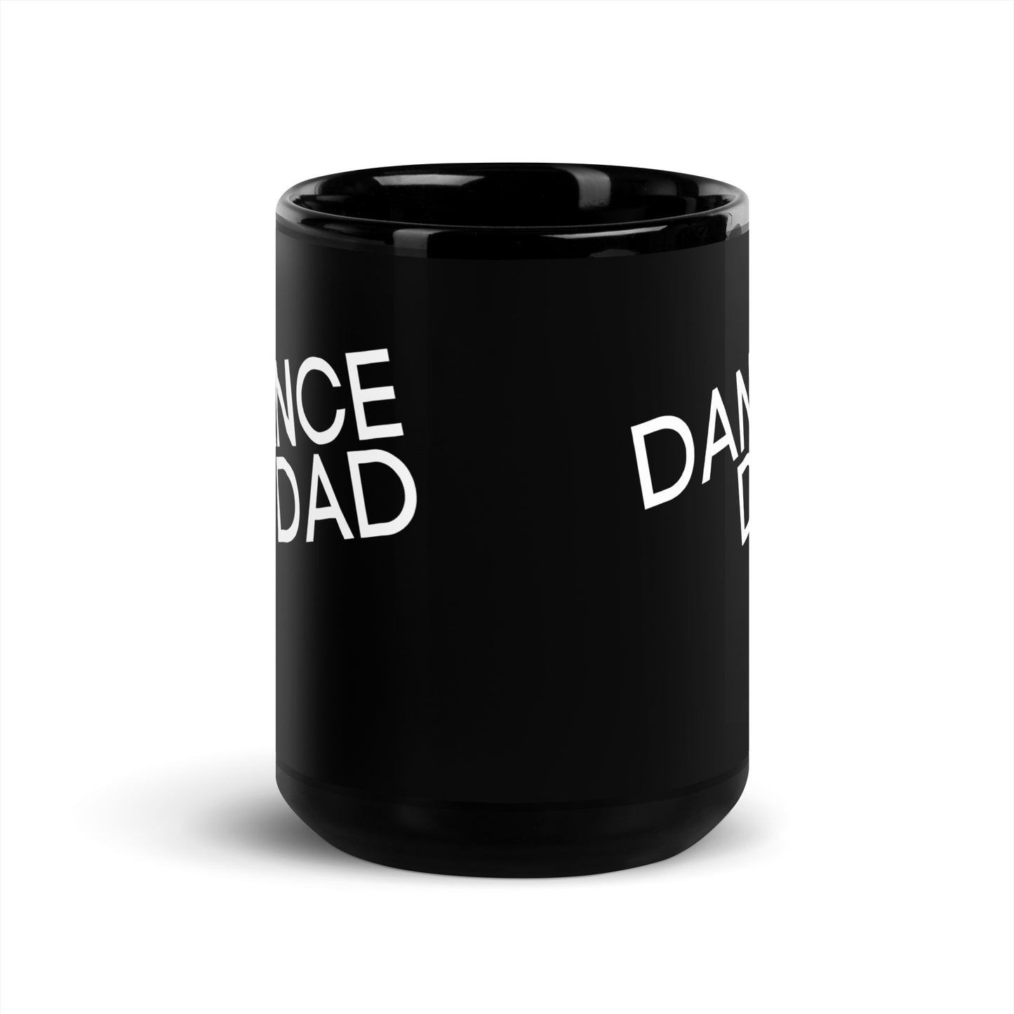 Dance Dad Black Mug