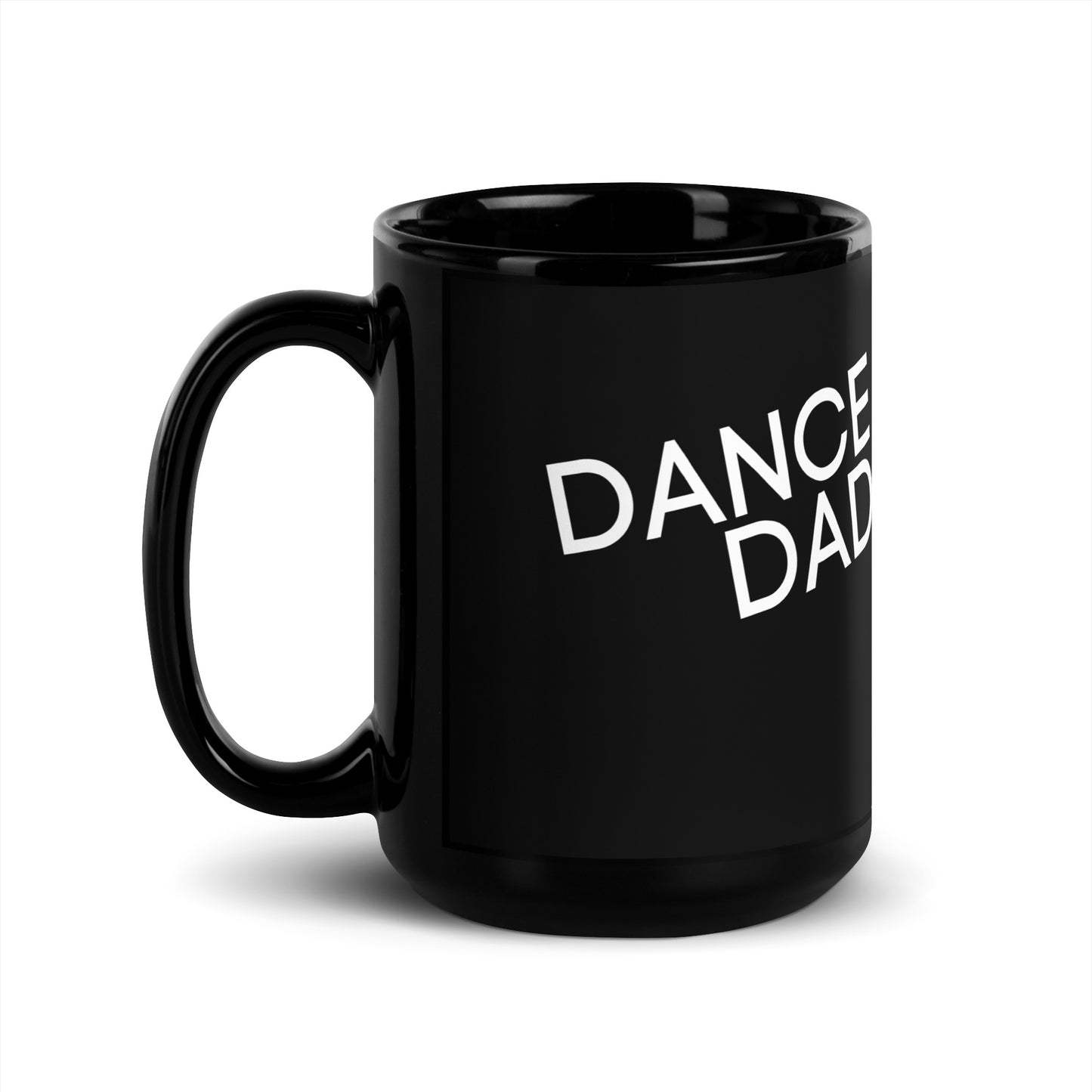 Dance Dad Black Mug