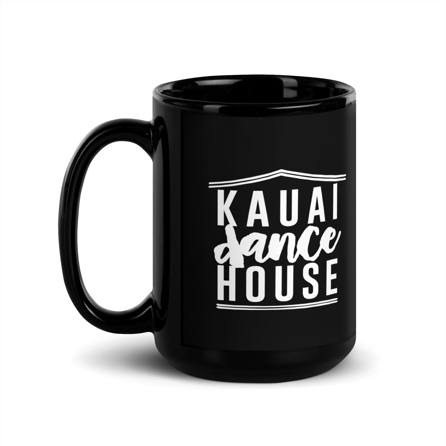 Kauai Dance House Black Mug