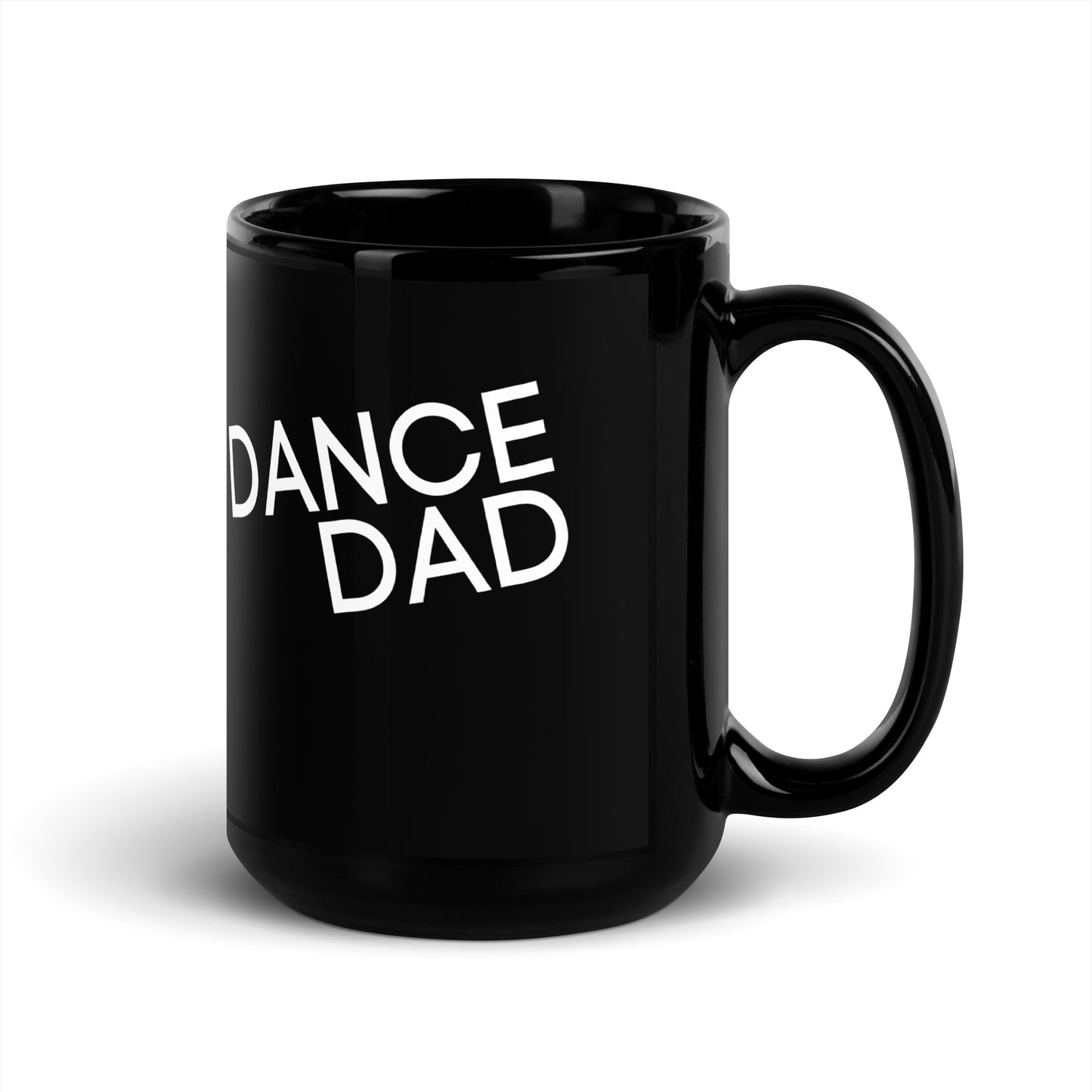 Dance Dad Black Mug