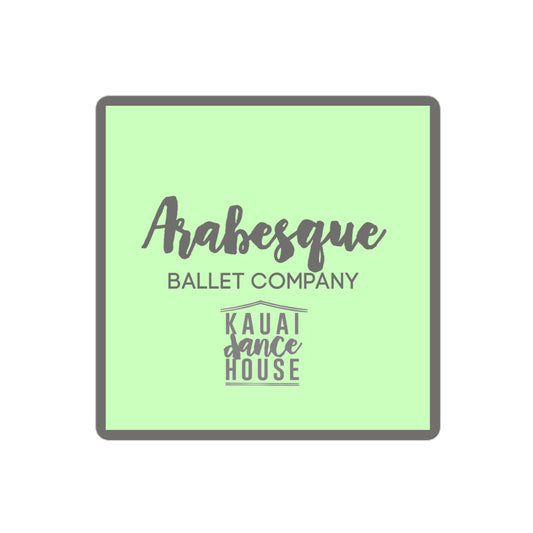 Arabesque Ballet Company Sticker 4" x 4"