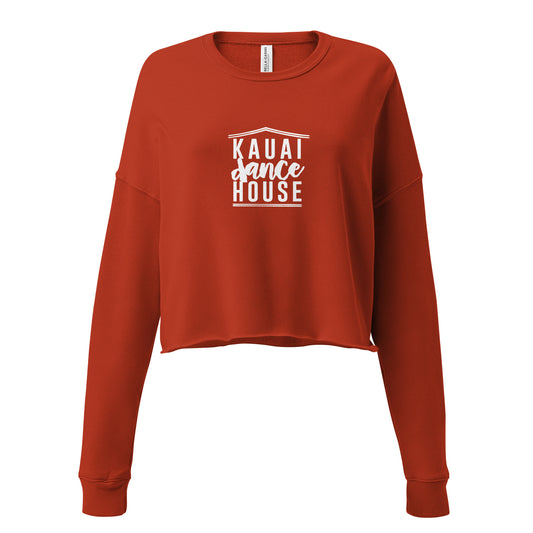 Kauai Dance House Adult Crop Sweatshirt