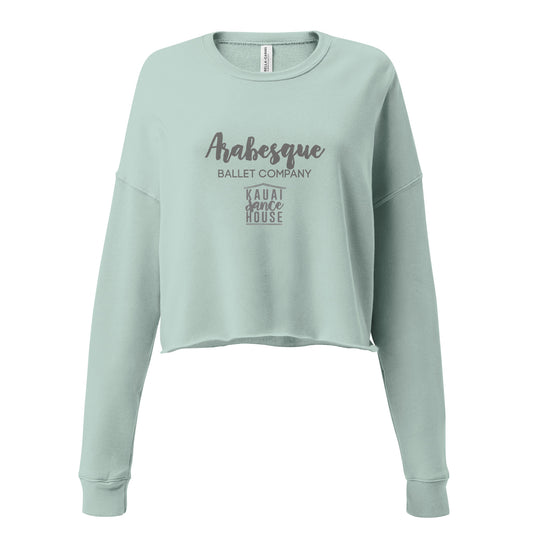 Arabesque Ballet Company Adult Crop Sweatshirt